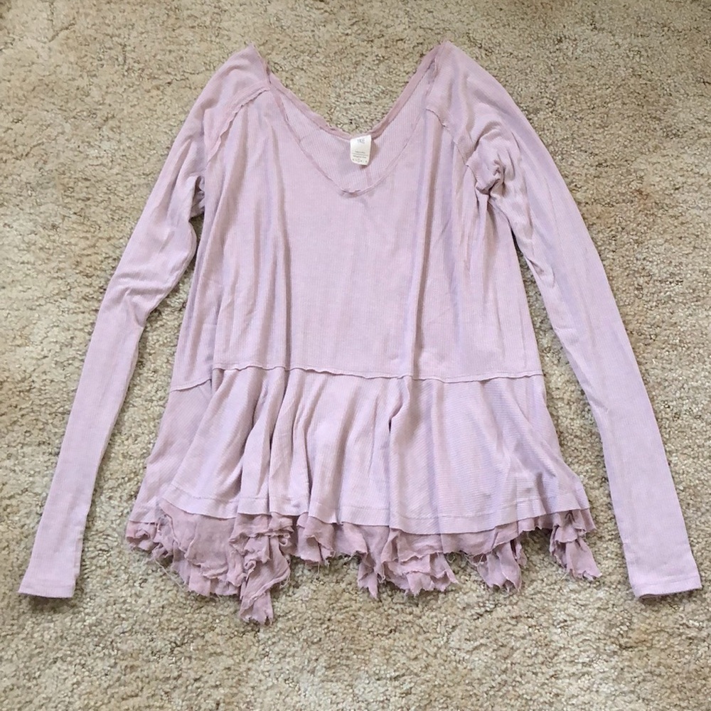 Free People We The Free Ribbed Top